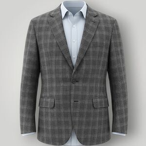 JOSEPH ABBOUD Mens Blazer Sport Coat Two Button Jacket 42R Italian Linen/Wool